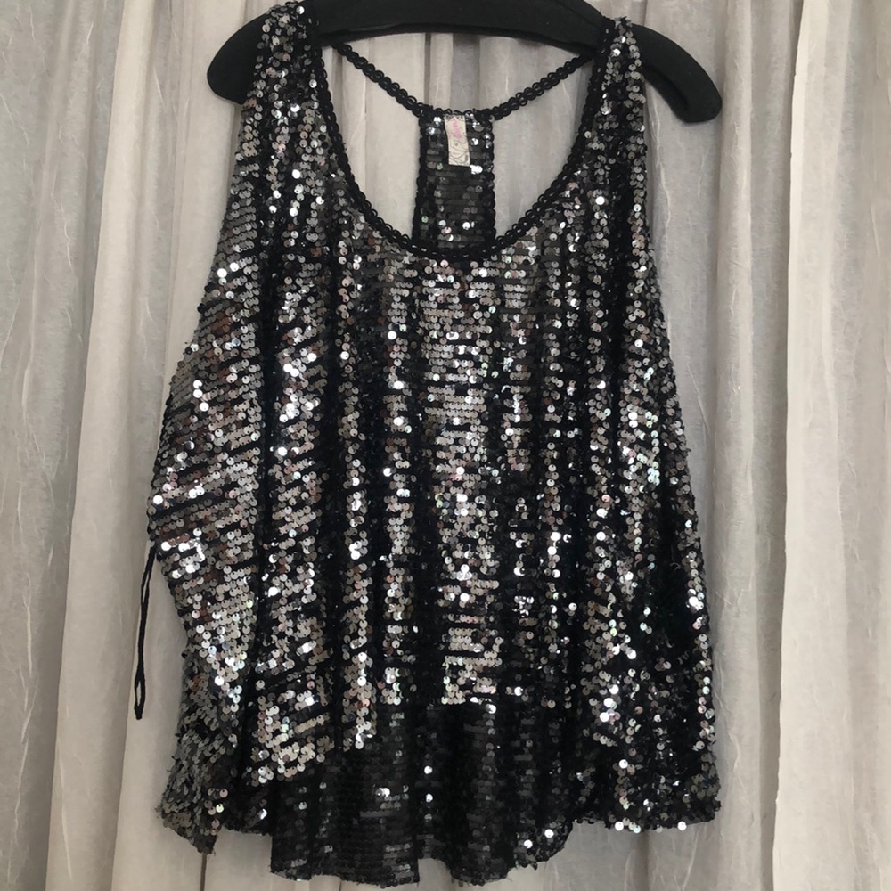 Free People Sparkle Top